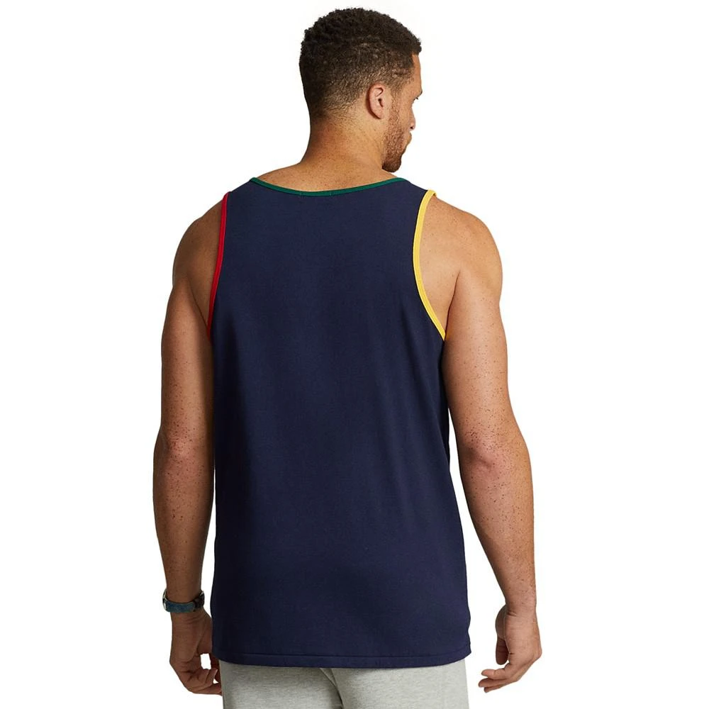 商品Ralph Lauren|Men's Big & Tall Polo Bear Jersey Tank Top,价格¥335,第2张图片详细描述