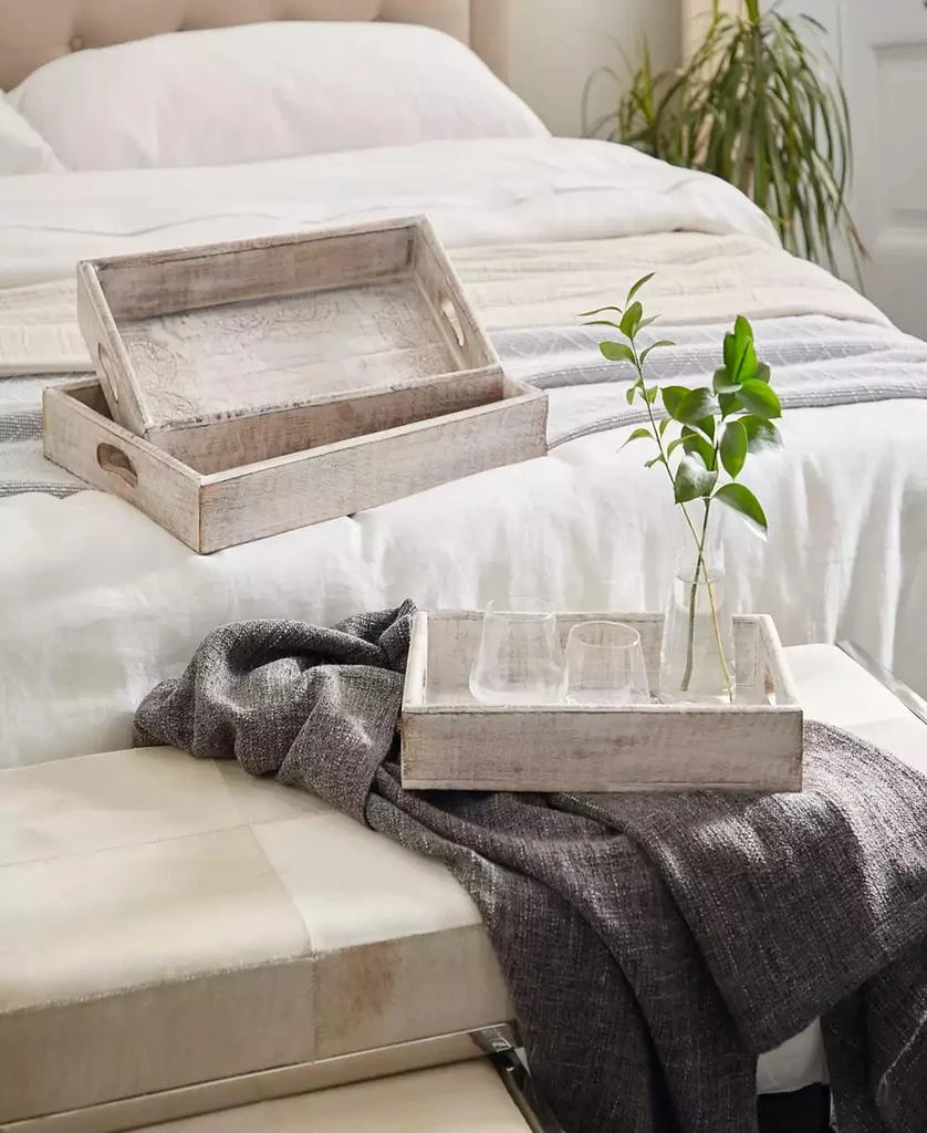 Wood Tray, Set of 3, 16", 18", 20" W 商品