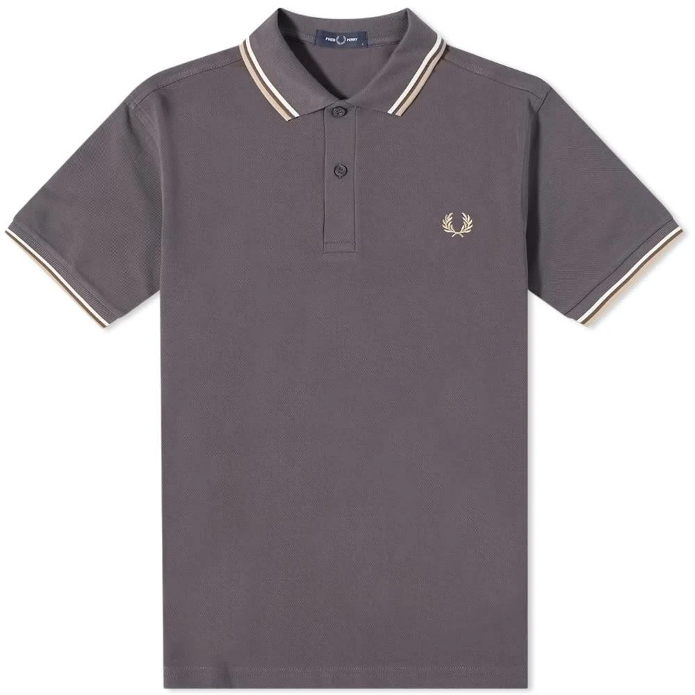 商品Fred Perry|Fred Perry Slim Fit Twin Tipped Polo,价格¥473,第1张图片