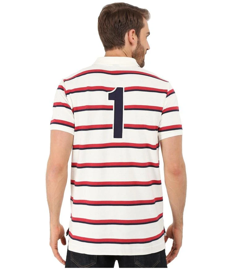 商品U.S. POLO ASSN.|Sporty Tri-Stripe Pique Polo Shirt,价格¥295,第3张图片详细描述