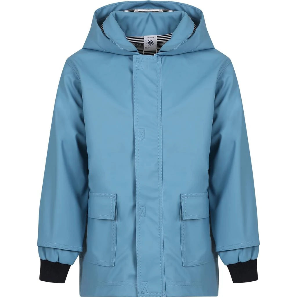 商品PETIT BATEAU|Light Blue Raincoat For Kids,价格¥913,第1张图片