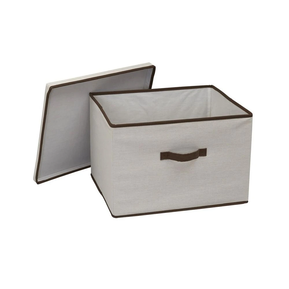 商品Household Essentials|Square Storage Box with Lid,价格¥320,第5张图片详细描述