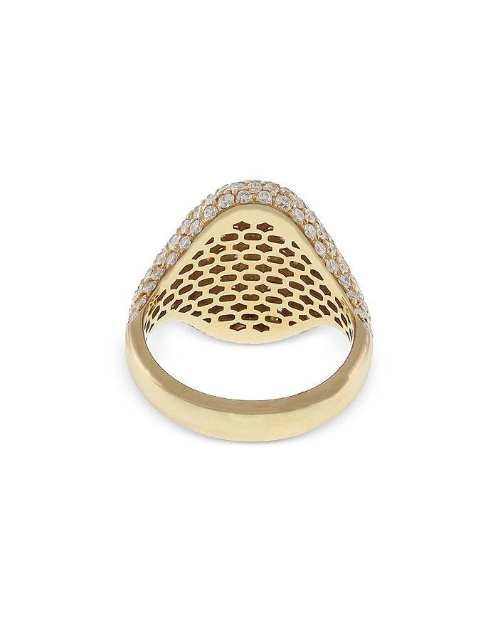 商品Crivelli|18K Yellow Gold Pavé Diamond Dome Statement Ring - Exclusive, Italy Campaign,价格¥46889,第3张图片详细描述