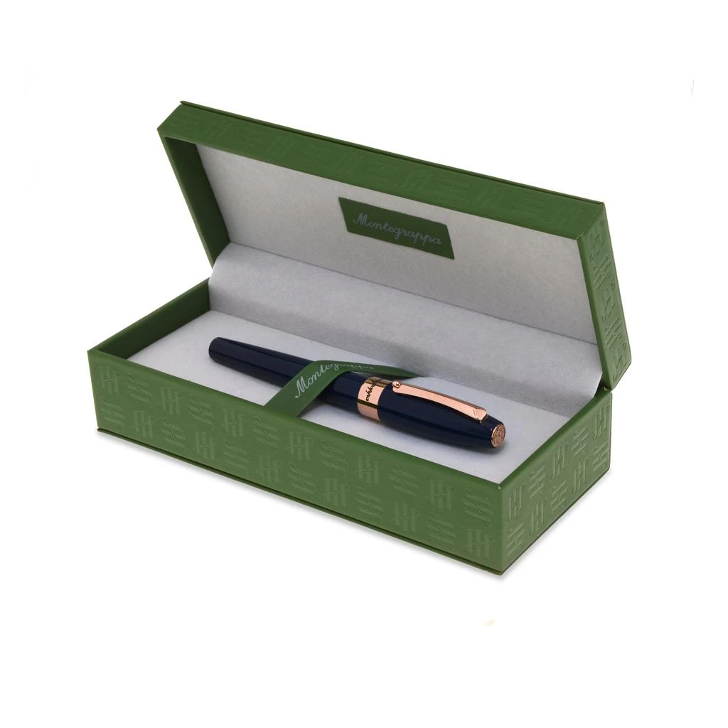 商品Montegrappa|Montegrappa Fortuna Blue Fountain Pen (F) ISFOR2RD,价格¥1763,第4张图片详细描述