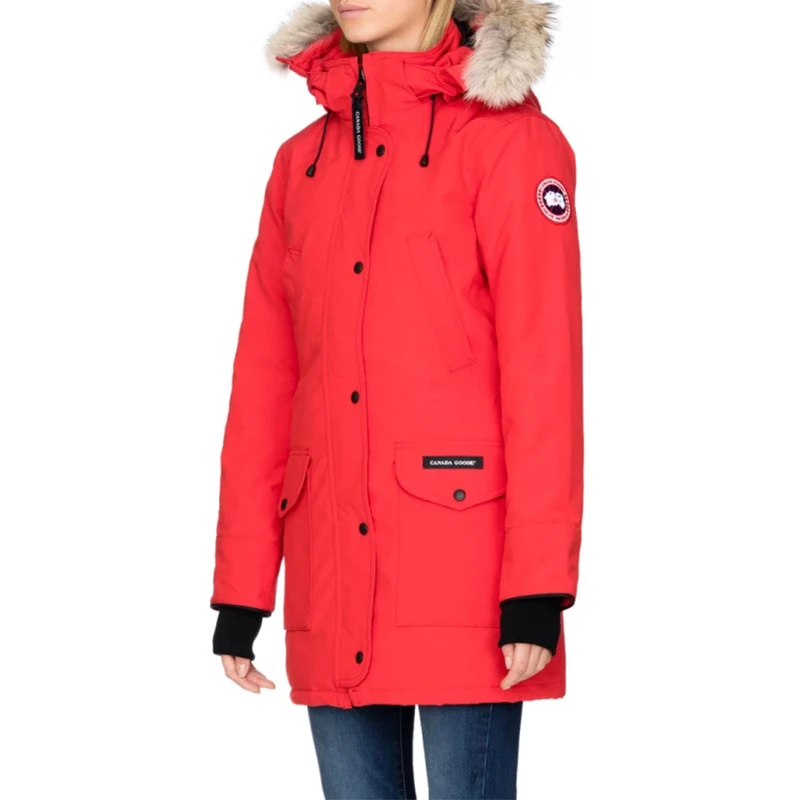 CANADA GOOSE 红色女士羽绒服 6660L-RED 商品