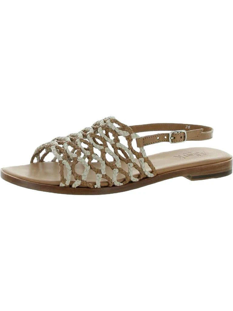 商品Allan K|Hope Links Womens Leather Slip On Slingback Sandals,价格¥214,第1张图片