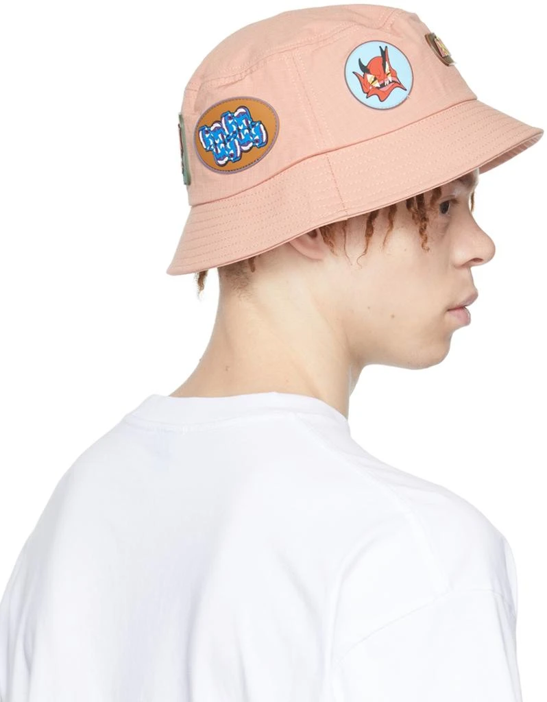 商品Brain Dead|Pink Metal Bucket Hat,价格¥236,第3张图片详细描述