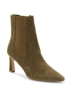 商品Charles David|Chiselkid Suede Booties,价格¥319,第2张图片详细描述