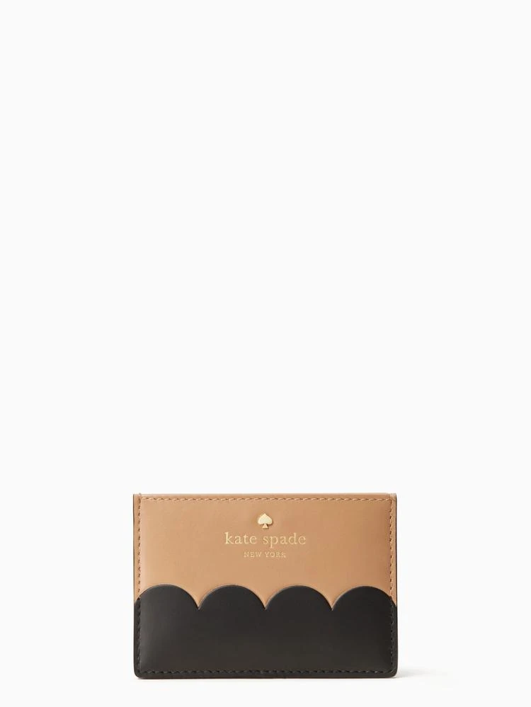 商品Kate Spade|波纹小卡夹,价格¥302,第1张图片