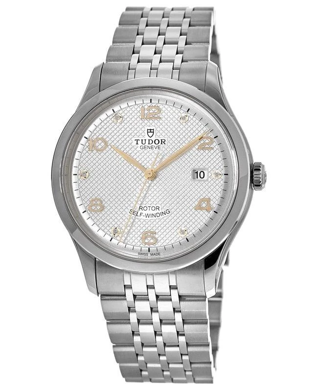 商品Tudor|Tudor 1926 41mm Silver Diamond Dial Stainless Steel Men's Watch M91650-0003,价格¥18131,第1张图片