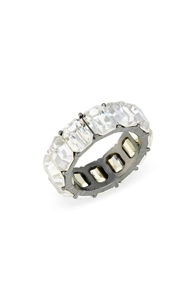 商品Nordstrom|Emerald Cut Crystal Eternity Band Ring,价格¥69,第1张图片