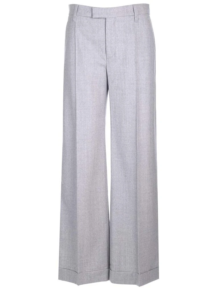 商品Brunello Cucinelli|Brunello Cucinelli High-Waist Wide-Leg Trousers,价格¥5445-¥6596,第1张图片