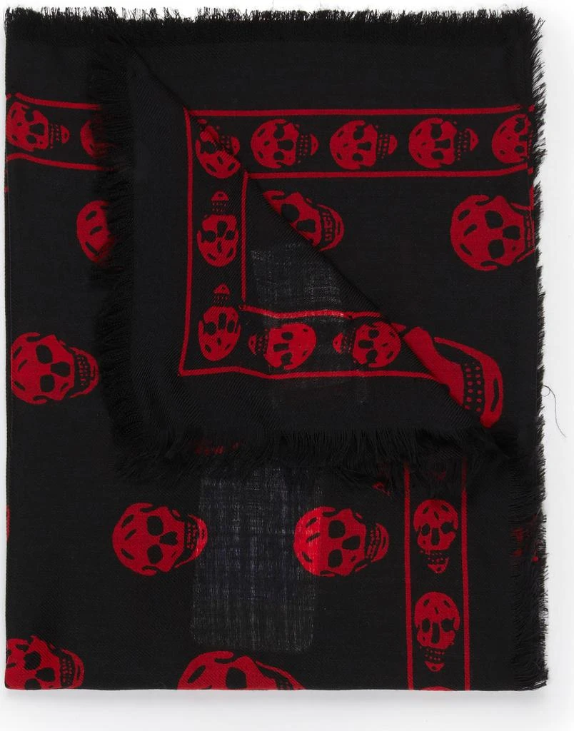 商品Alexander McQueen|Skull Orchid 围巾,价格¥2922,第2张图片详细描述