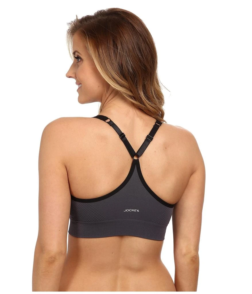 商品Jockey Active|Molded Cup Medium-Impact Seamless Sport Bra,价格¥182,第3张图片详细描述