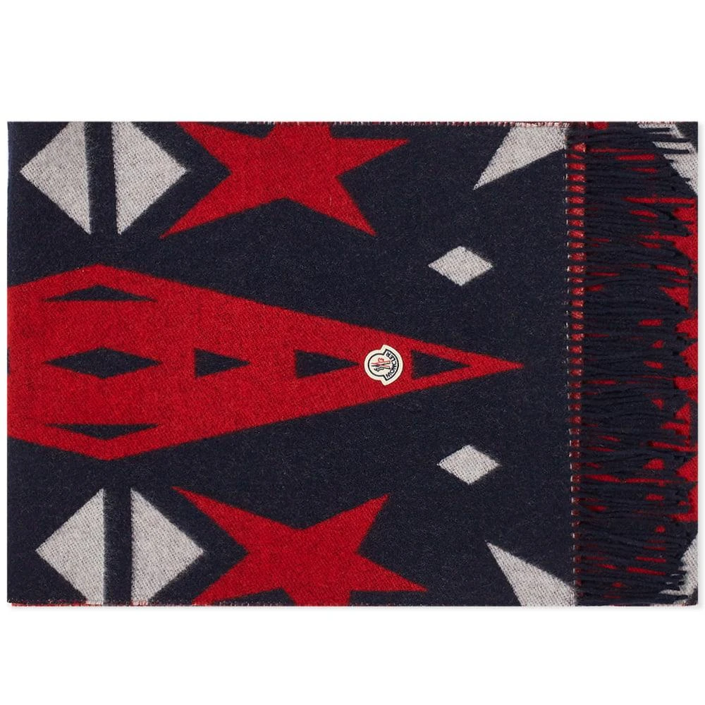 商品Moncler|Moncler Navajo Pattern Scarf,价格¥4577,第1张图片