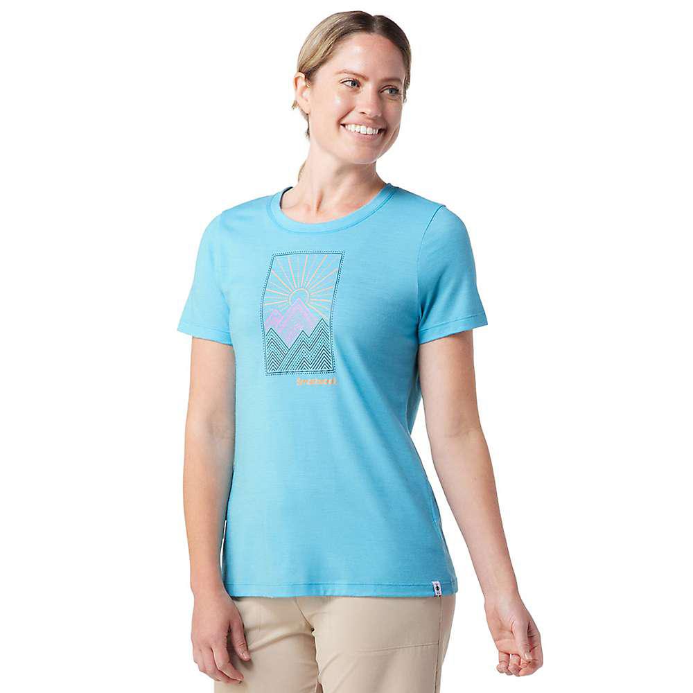 Smartwool Women's Merino Sport 150 Alpine Start SS Graphic Tee商品第4张图片规格展示