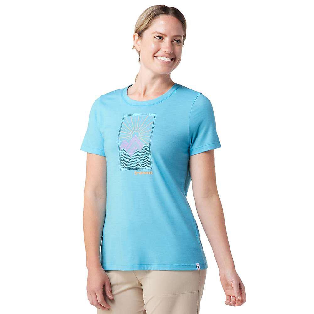 商品SmartWool|Smartwool Women's Merino Sport 150 Alpine Start SS Graphic Tee,价格¥309,第6张图片详细描述