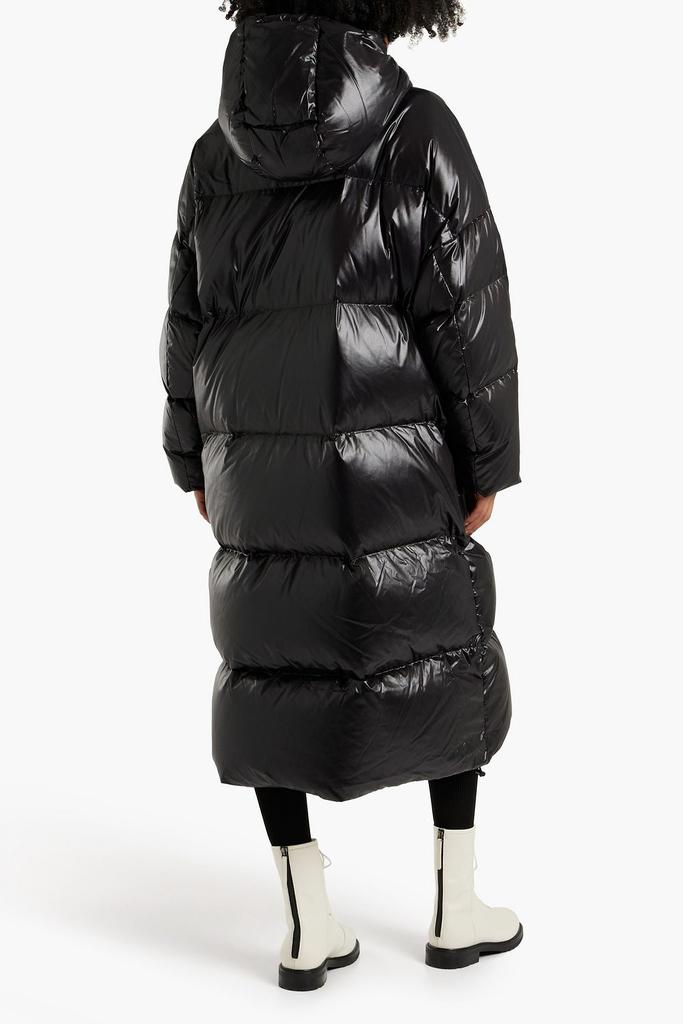 Ally quilted shell hooded down coat商品第1张图片规格展示
