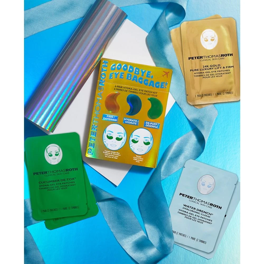 商品Peter Thomas Roth|6-Pc. Hello, Jet Setter! Hydra-Gel Eye Patch Travel Set,价格¥143,第2张图片详细描述