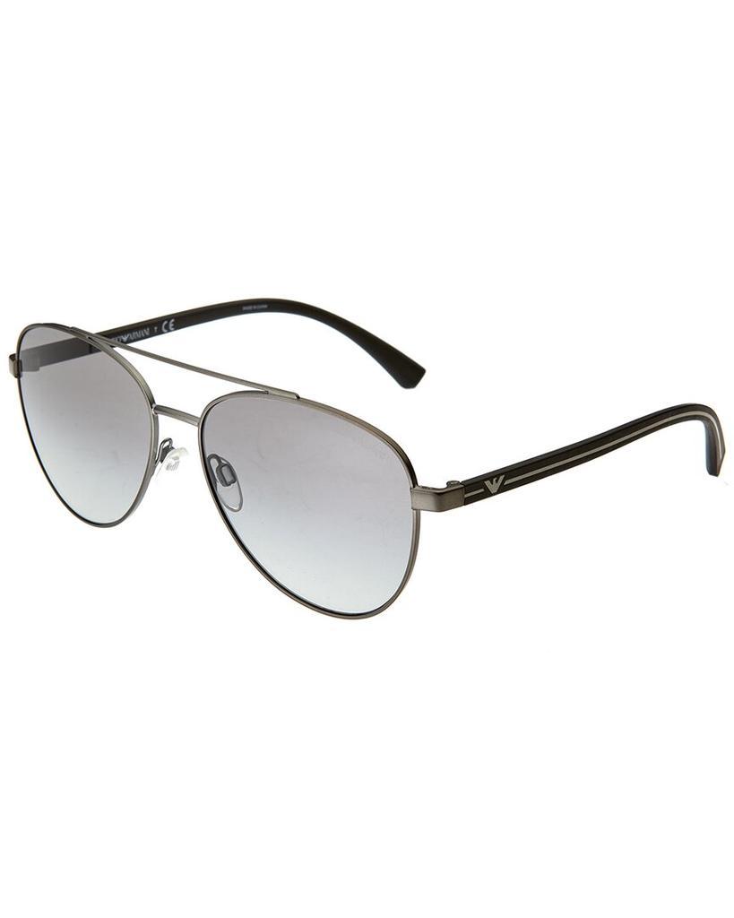 商品Emporio Armani|Emporio Armani Men's EA2079 58mm Sunglasses,价格¥442,第1张图片