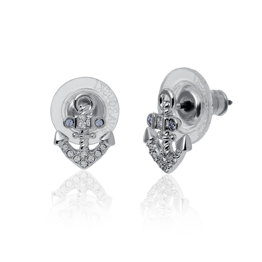 商品Swarovski|Swarovski Travel Rhodium Plated And Crystal Stud Earrings 5555752,价格¥315,第3张图片详细描述