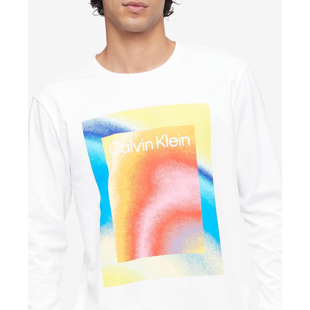 商品Calvin Klein|Men's Pride Edit Printed Sweatshirt,价格¥170,第5张图片详细描述