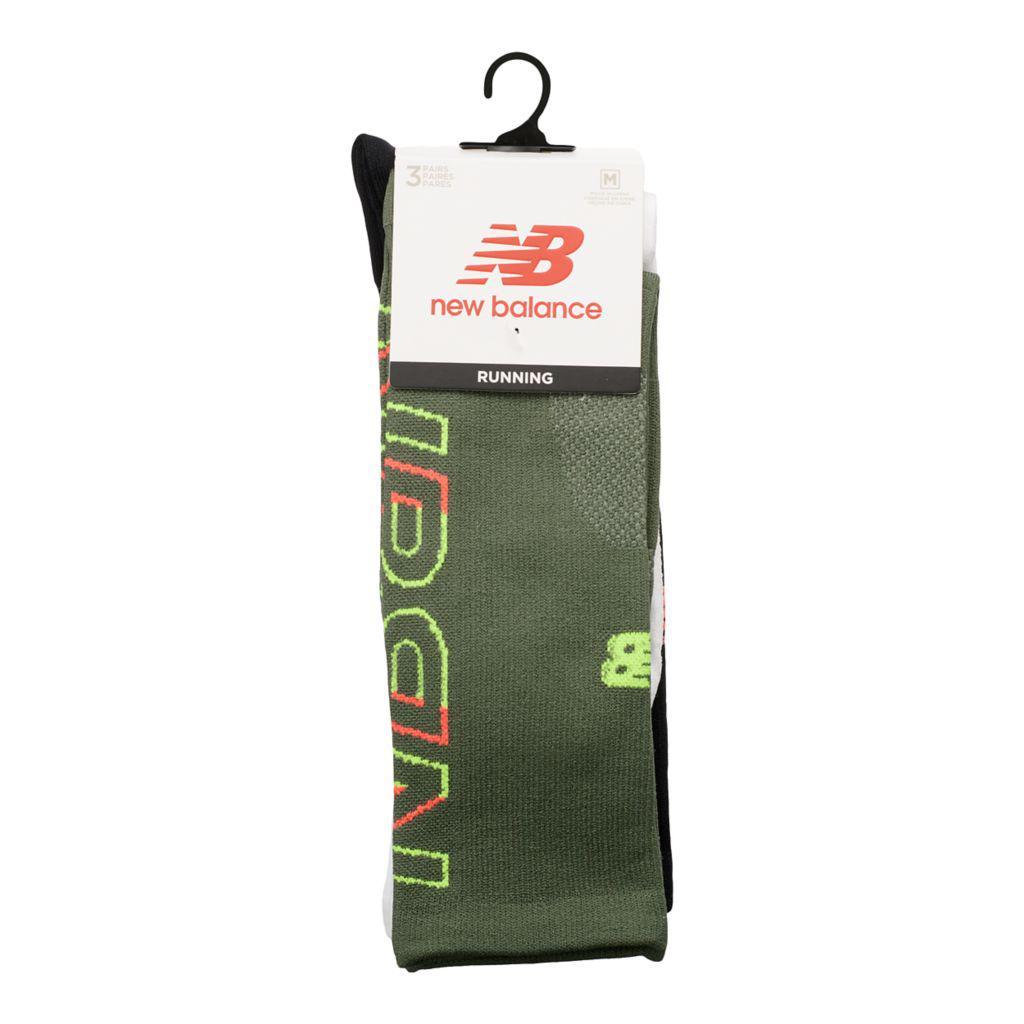 商品New Balance|Running Accelerate Crew Socks 3 Pack,价格¥89,第4张图片详细描述