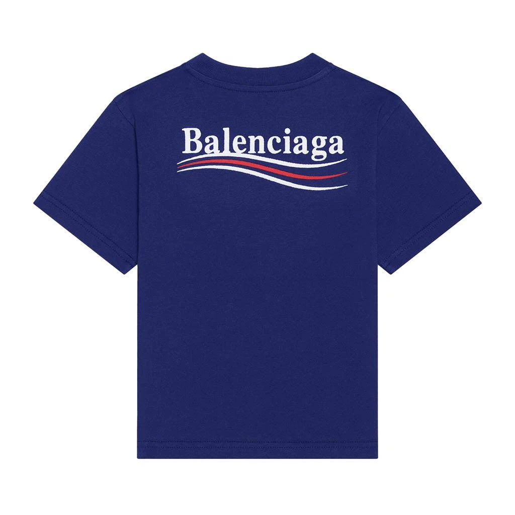 商品Balenciaga|Blue Logo T-Shirt,价格¥1189,第2张图片详细描述