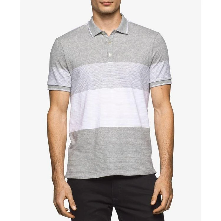商品Calvin Klein|Men's Striped Polo,价格¥308,第1张图片