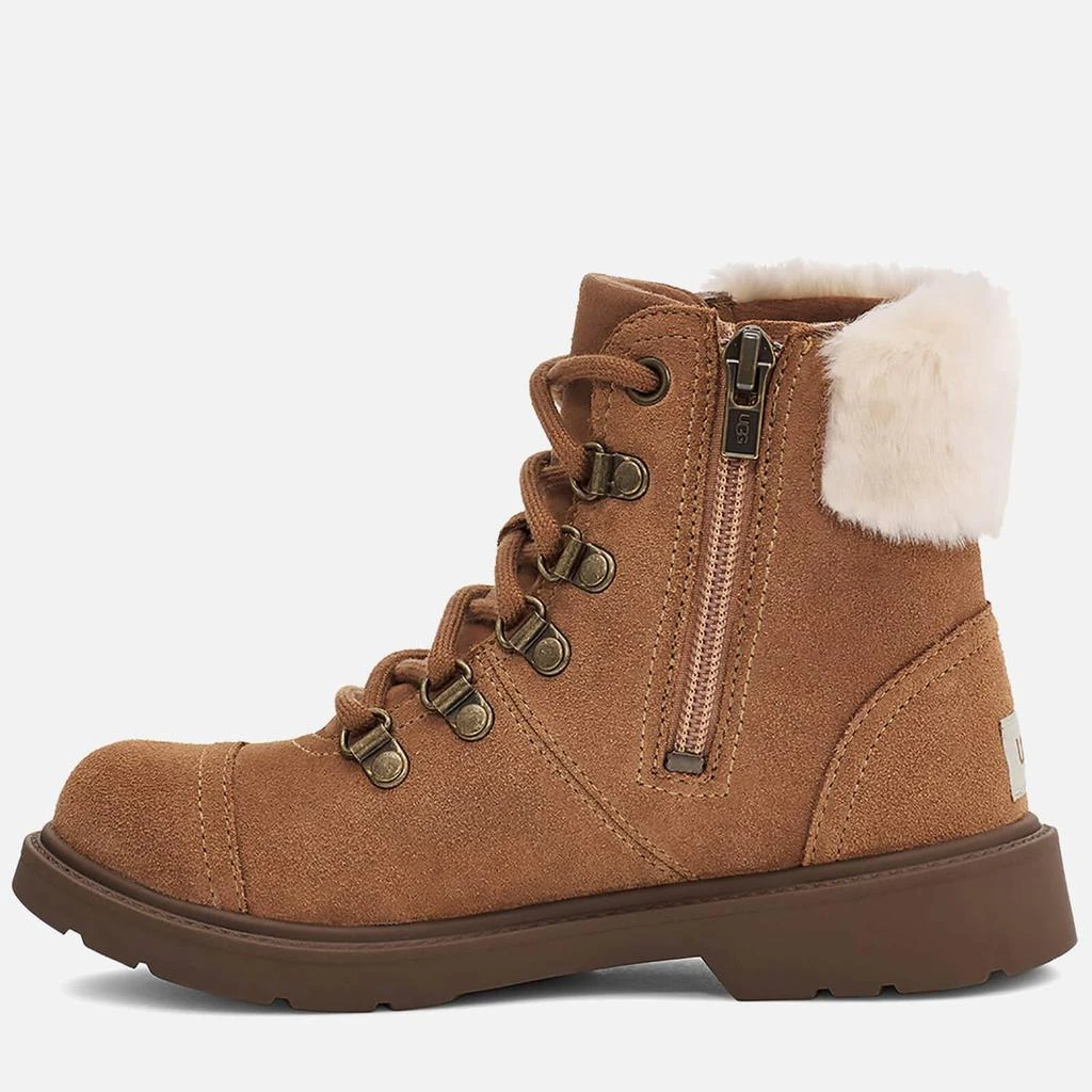 商品UGG|UGG Kids' Azell Hiker All Weather Boots - Chestnut,价格¥418,第2张图片详细描述
