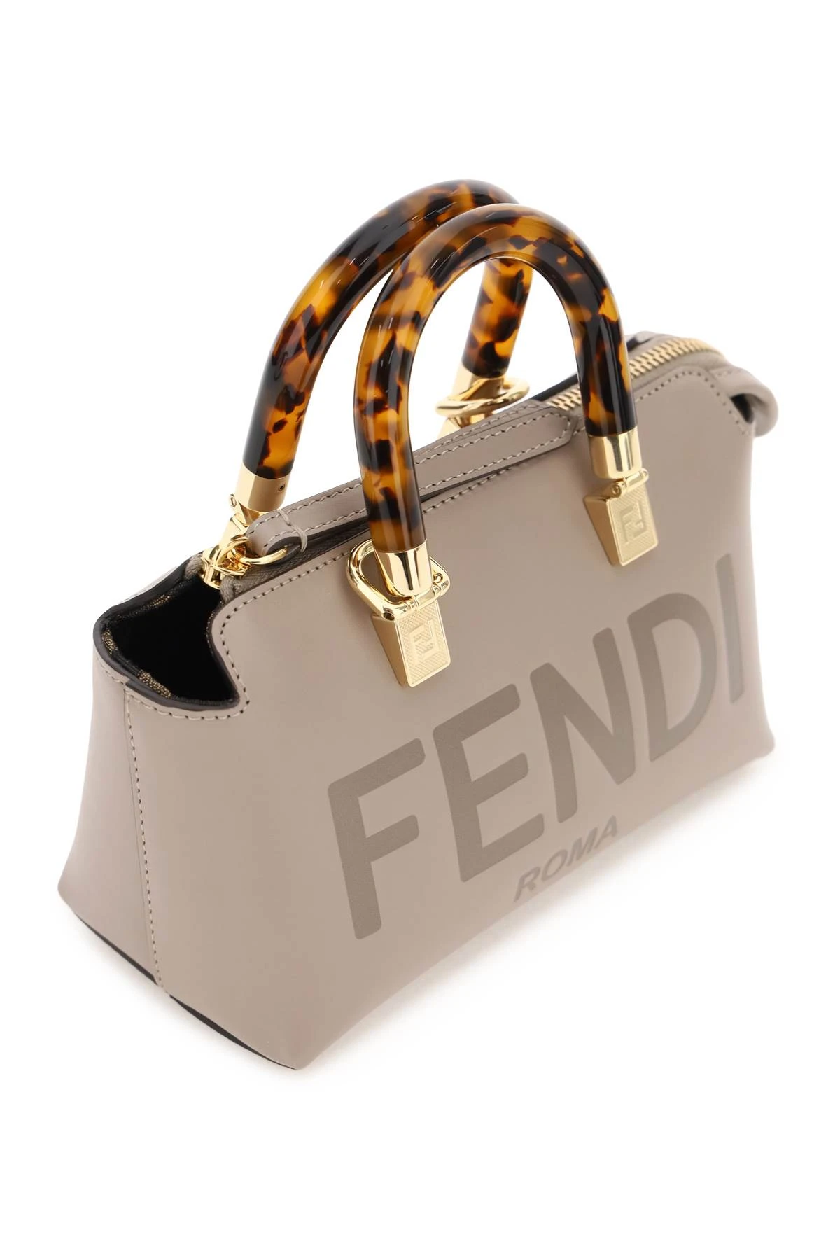 商品Fendi|Fendi 女士手提包 8BS067ABVLF0E65 米白色,价格¥13423,第4张图片详细描述