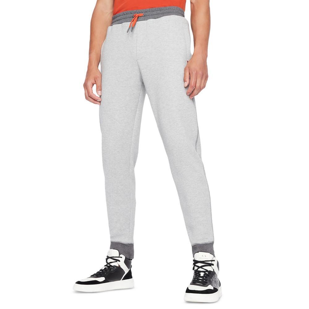 商品Armani Exchange|Men's Colorblocked Fleece Sweatpants,价格¥1008,第1张图片