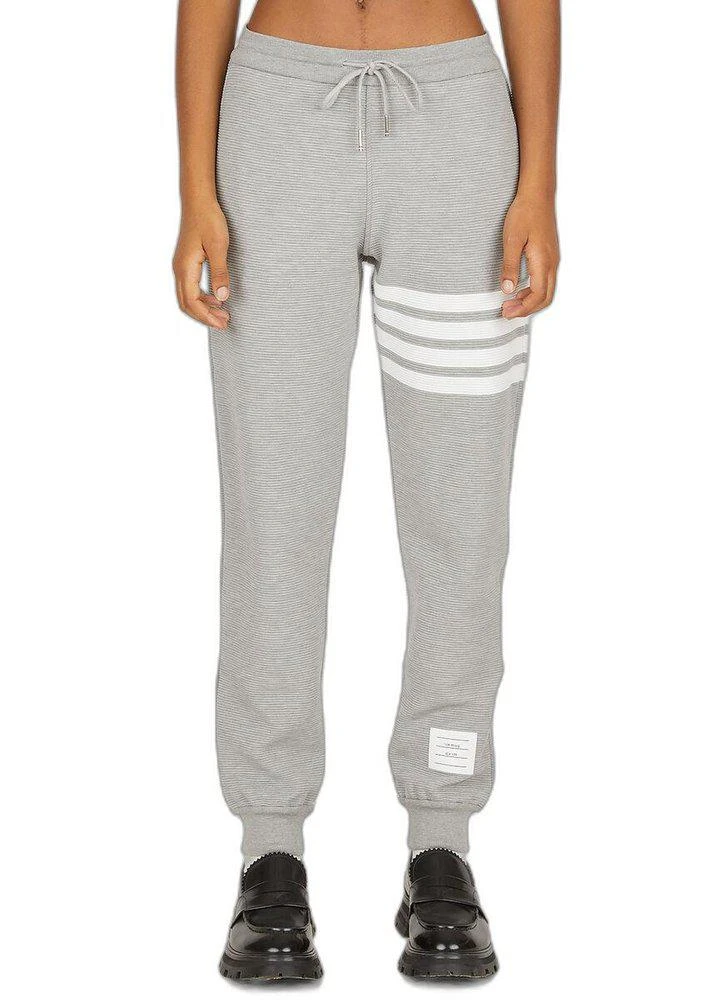 商品Thom Browne|Thom Browne 4-Bar Drawstring Sweatpants,价格¥5431,第1张图片