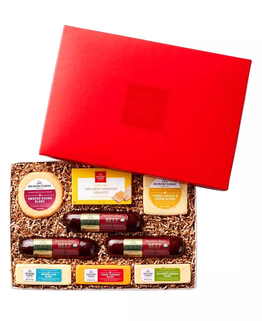 商品Hickory Farms|Hearty Selection Gift Box, 9 Piece,价格¥674,第1张图片