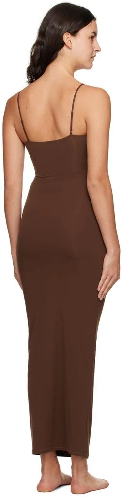商品SKIMS|Brown Fits Everybody Long Slip Maxi Dress,价格¥619,第3张图片详细描述