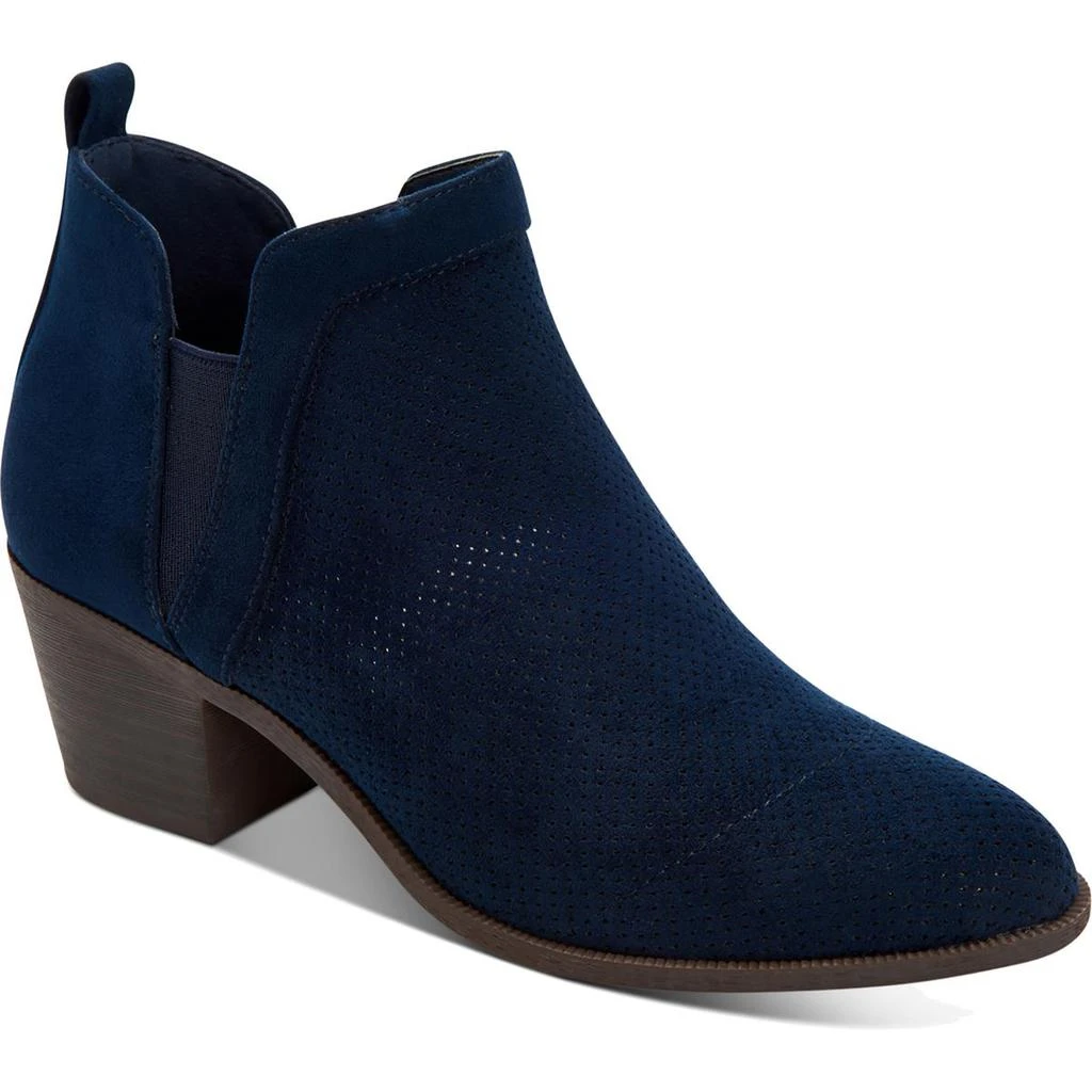 商品Style & Co|Style & Co. Womens Myrrah Faux Suede Pointed Toe Shooties,价格¥104,第1张图片
