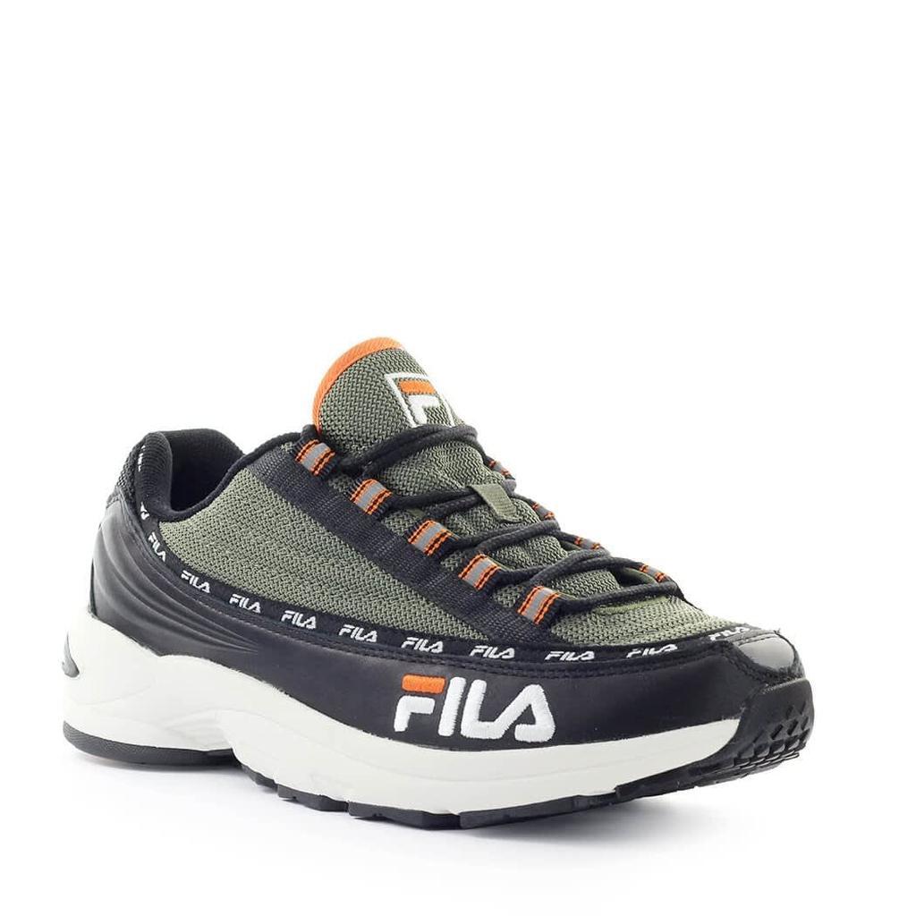 商品Fila|Fila Dragster97 Black Olive Green Sneaker,价格¥1120,第4张图片详细描述
