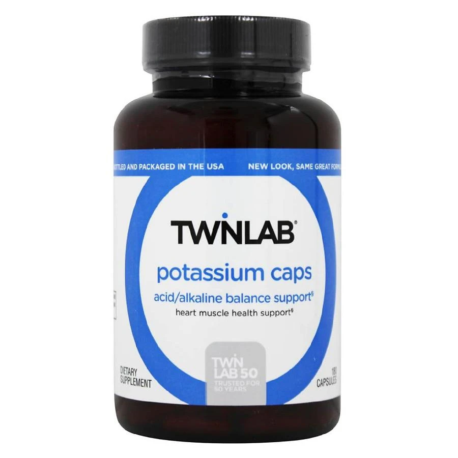 商品Twinlab|Potassium Capsules,价格¥89,第1张图片