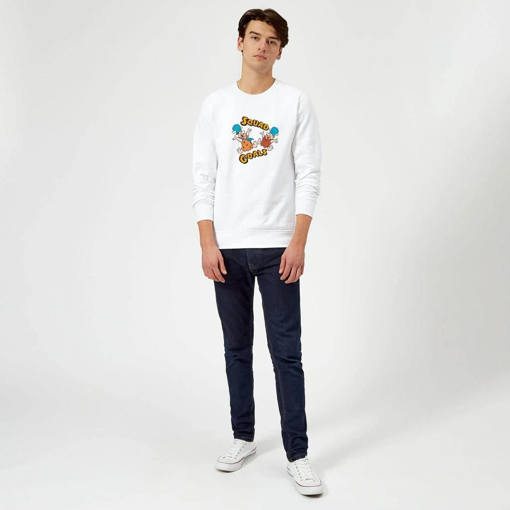 商品Original Hero|The Flintstones Squad Goals Sweatshirt - White,价格¥254,第3张图片详细描述