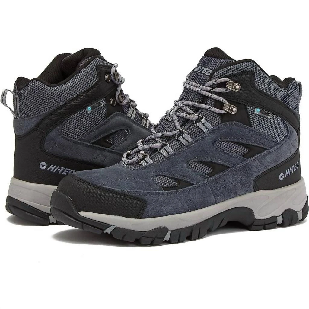 商品Hi-Tec|Men's Yosemite Mid Qp Hiking Boots In Charcoal/ombre Blue,价格¥594,第2张图片详细描述