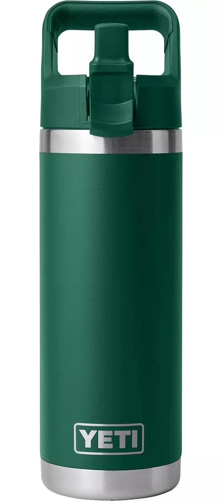商品YETI|YETI 18 oz. Rambler Bottle with Color-Matched Straw Cap,价格¥213,第3张图片详细描述