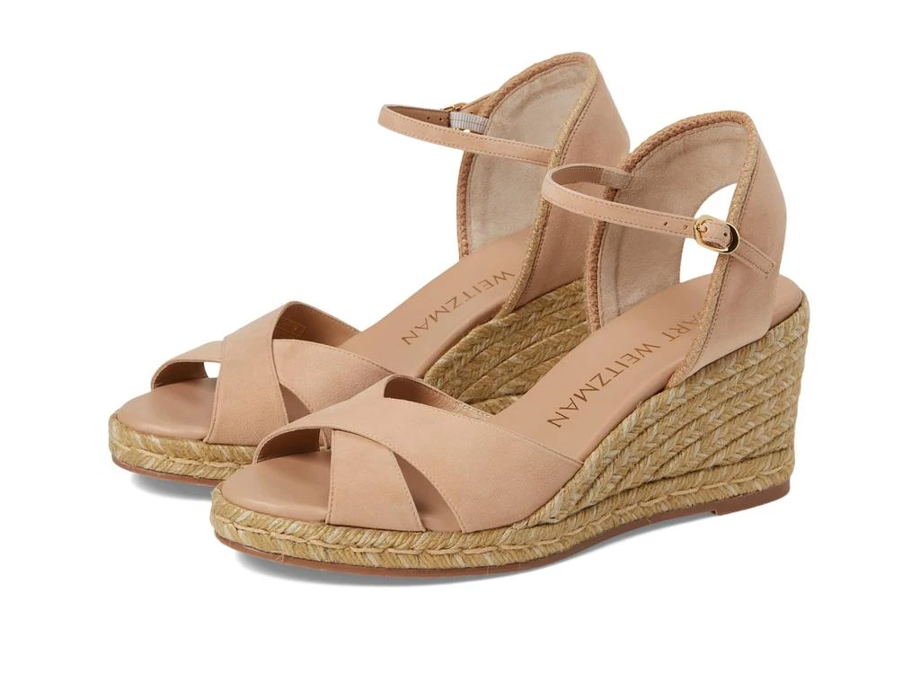 商品Stuart Weitzman|Mirela II Espadrille Wedge,价格¥1596,第1张图片