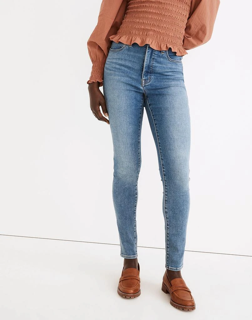 商品Madewell|Tall Curvy Roadtripper Authentic Skinny Jeans in Vinton Wash,价格¥521,第4张图片详细描述