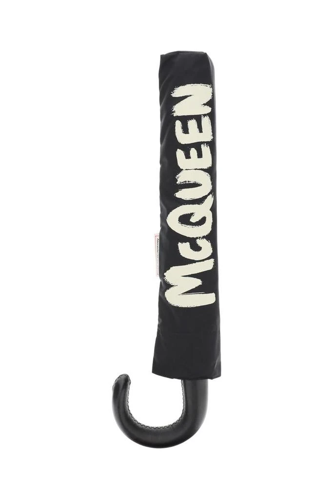 商品Alexander McQueen|Alexander mcqueen graffiti logo umbrella,价格¥2157,第2张图片详细描述