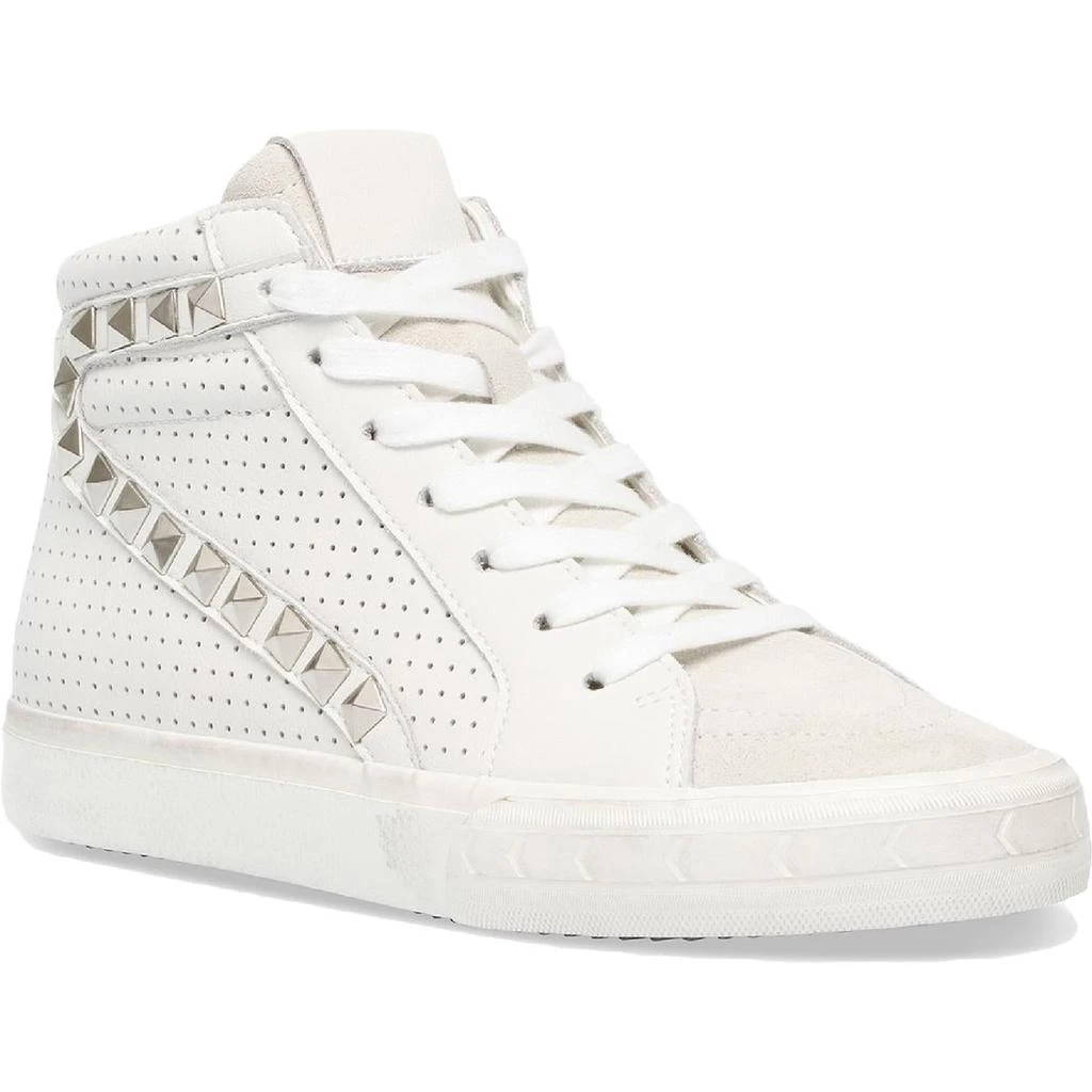 商品Steve Madden|Steve Madden Womens Tracey Studded Lace-up High Top Sneakers,价格¥62,第1张图片