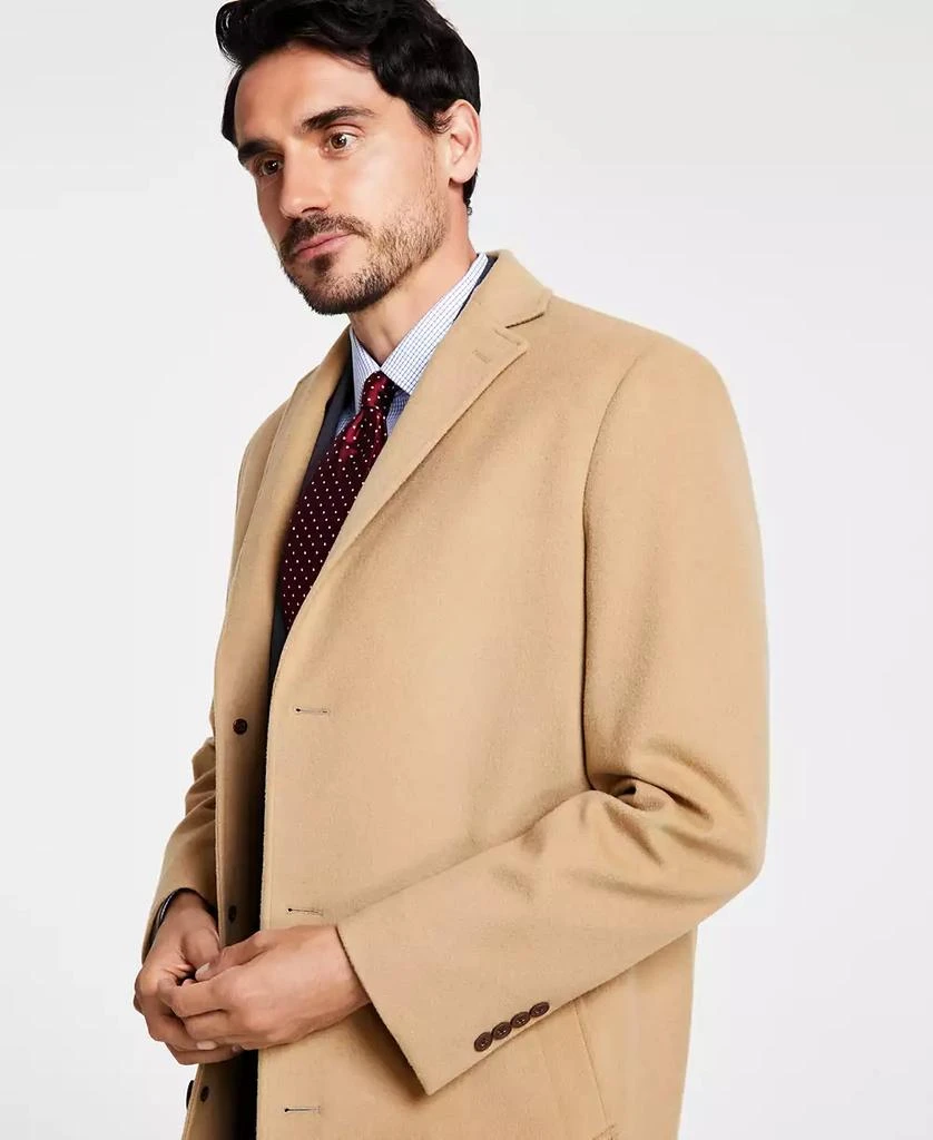 商品Brooks Brothers|Men's Wool Overcoats,价格¥1854,第3张图片详细描述