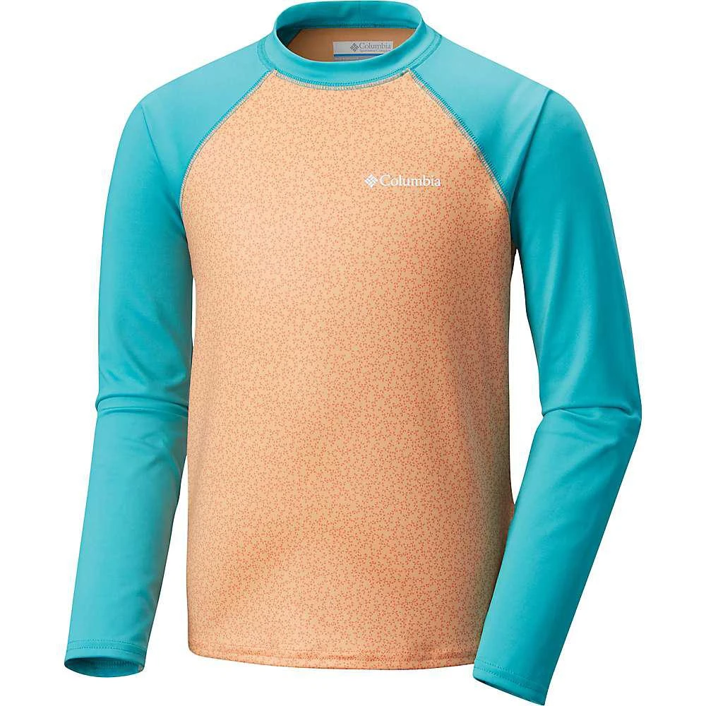 商品Columbia|Columbia Youth Mini Breaker LS Sunguard Top,价格¥237,第1张图片