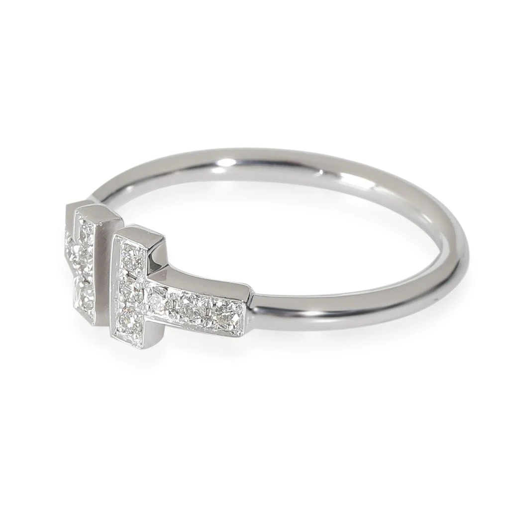 商品[二手商品] Tiffany & Co.|Tiffany T Fashion Ring in 18k White Gold 0.13 CTW,价格¥22066,第2张图片详细描述