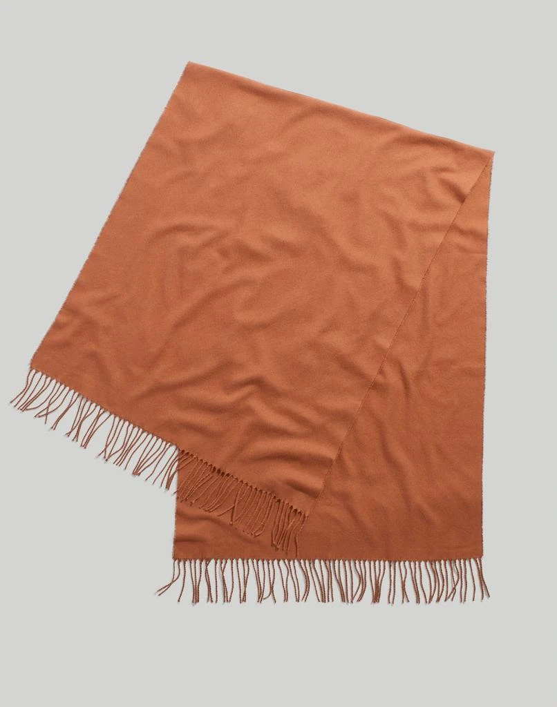 商品Madewell|Fringed (Re)sourced Scarf,价格¥390,第2张图片详细描述