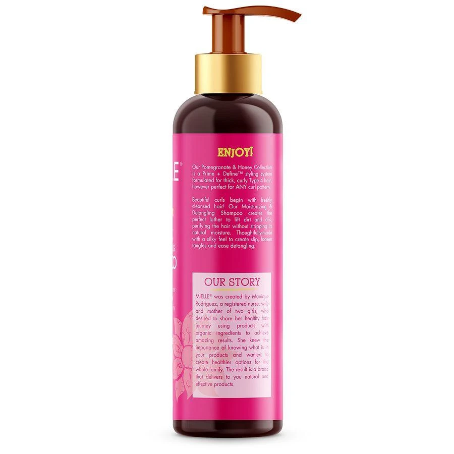 商品Mielle Organics|Detangling Shampoo Pomegranate & Honey,价格¥112,第2张图片详细描述
